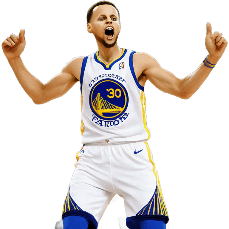 Stephen curry Celebrating  emoji