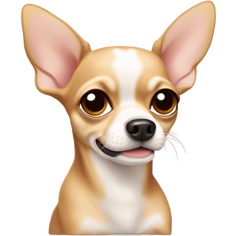 tan boy Chihuahua floppy ears emoji