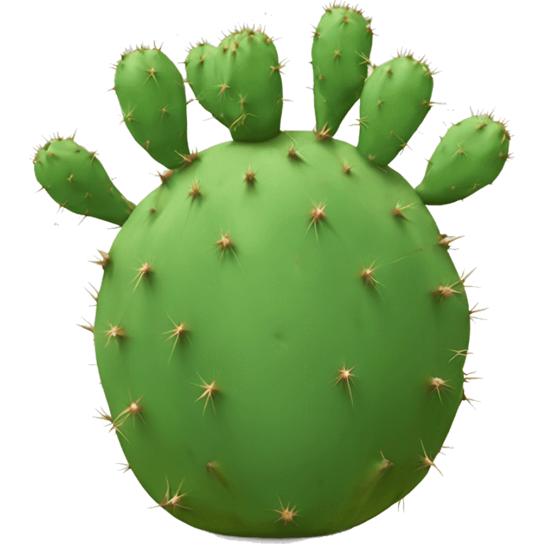 Prickly pear cactus emoji