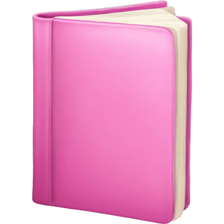 pink book emoji