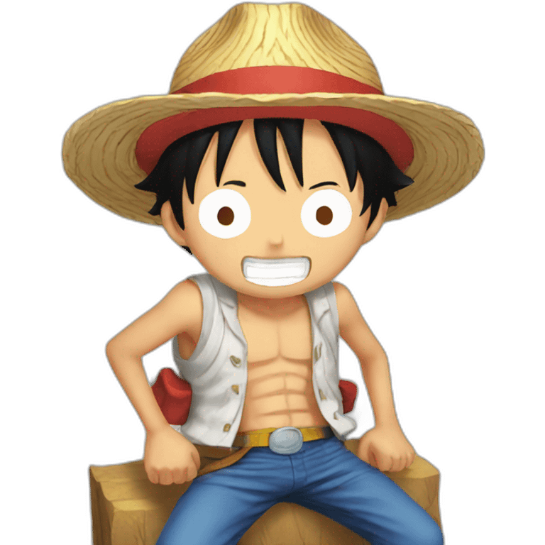 Luffy emoji