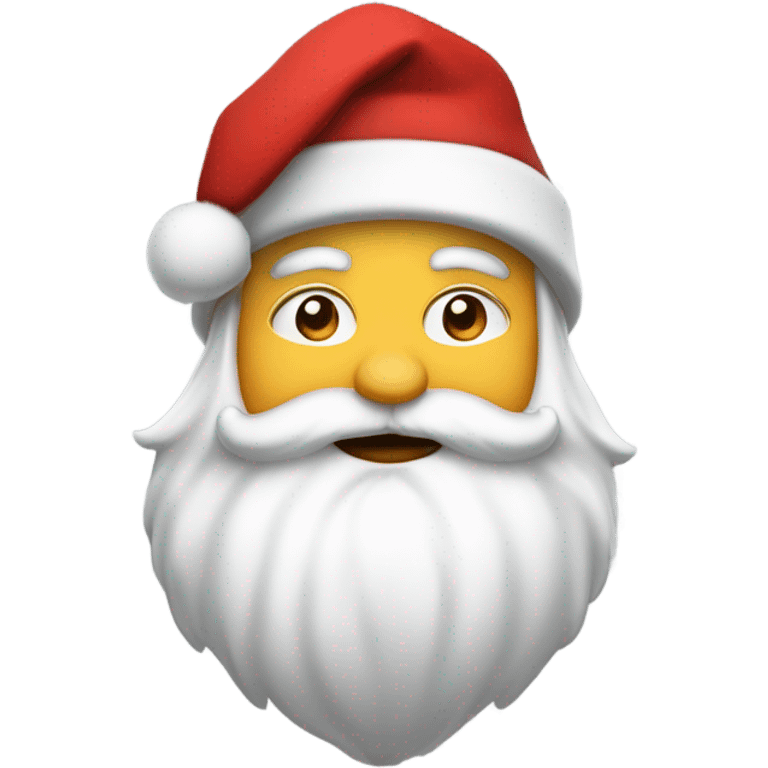 Santa clause emoji