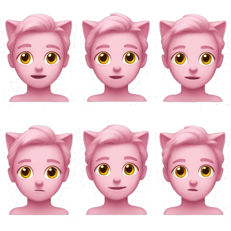 pink boy cats emoji