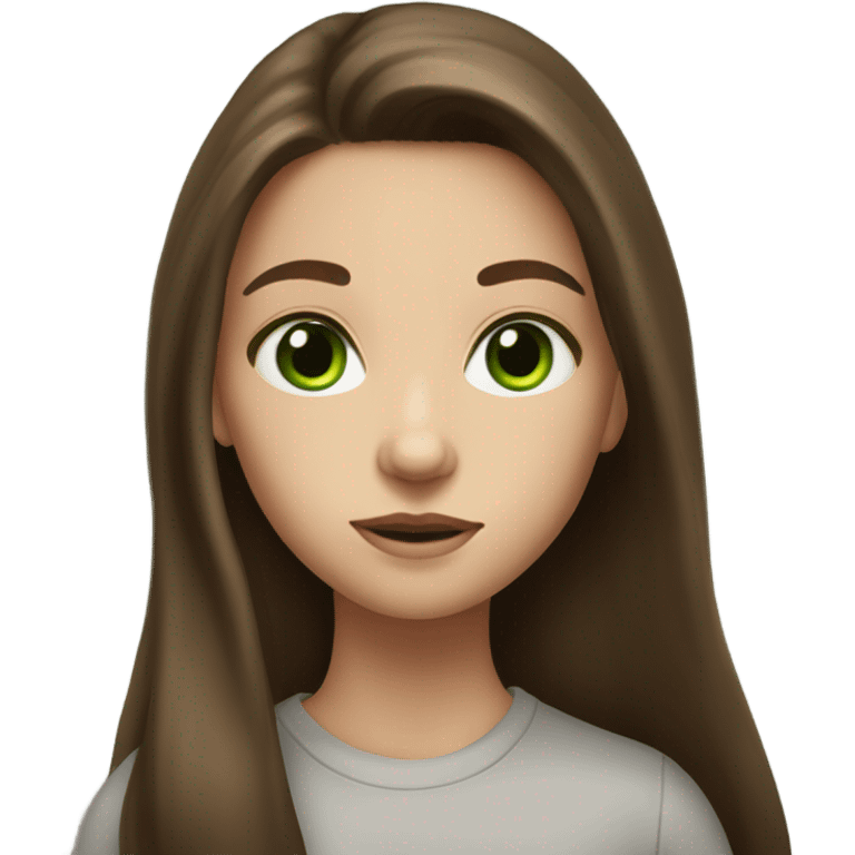 realistic portrait of girl emoji