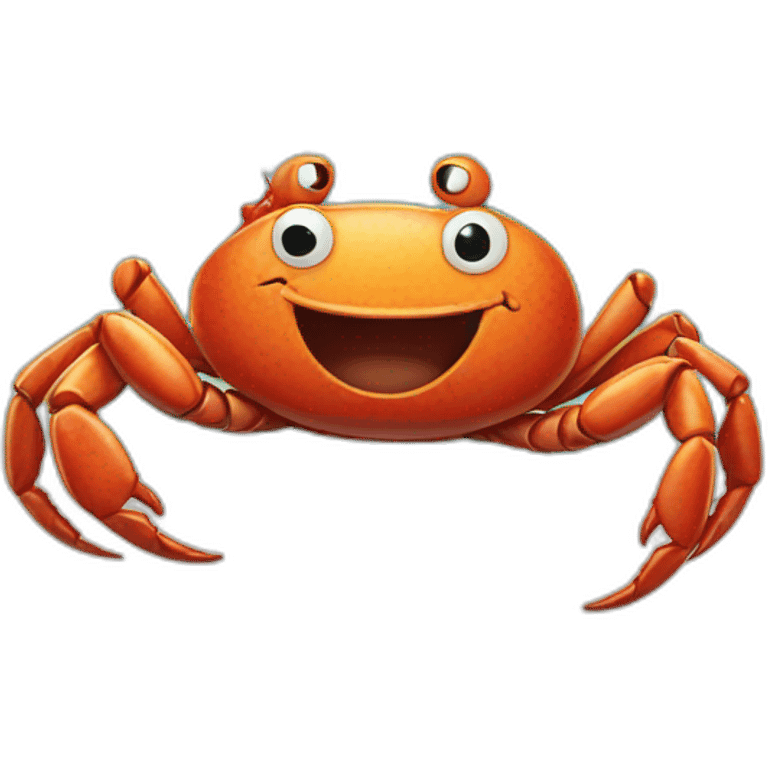 crab-on-beach emoji