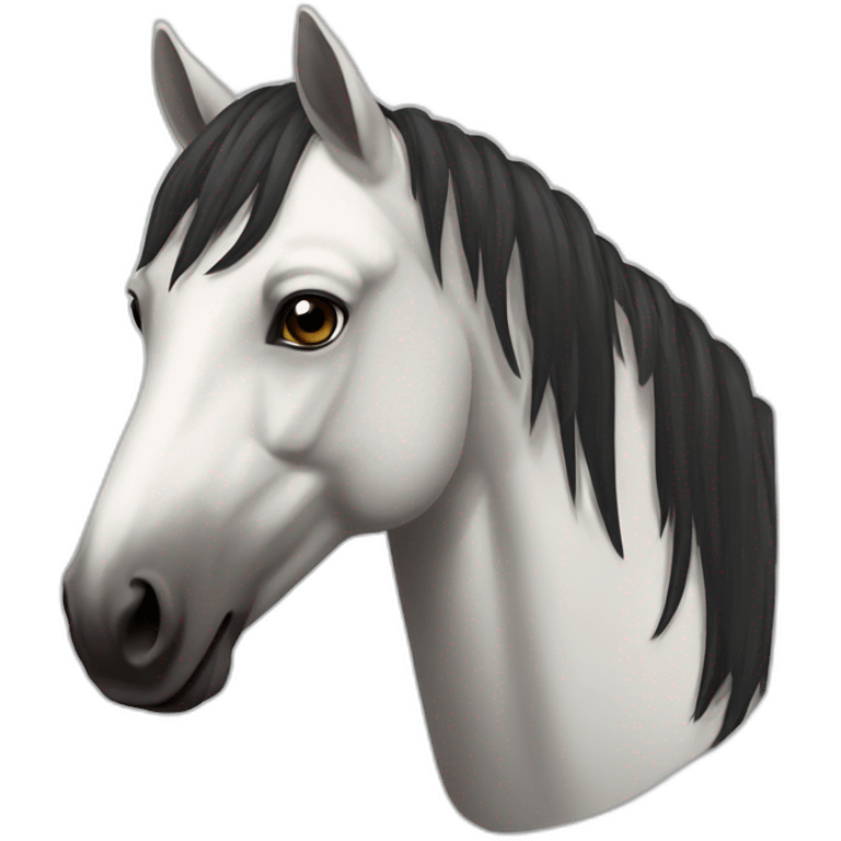 Cheval-humain emoji