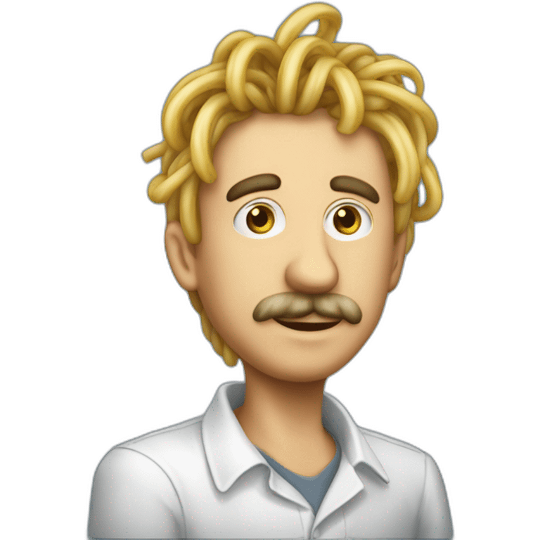 Peppino Spagetti from game "Pizza Tower" emoji