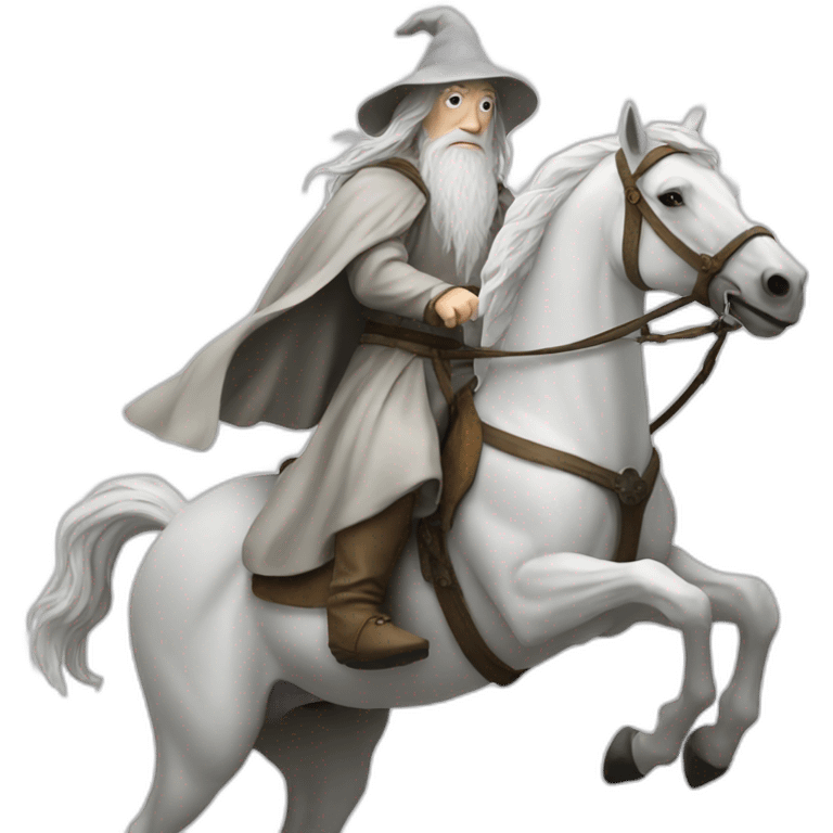 gandalf on the white horse emoji