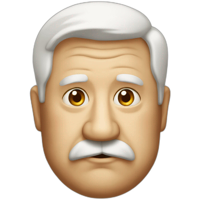 old gentleman big nose obese emoji