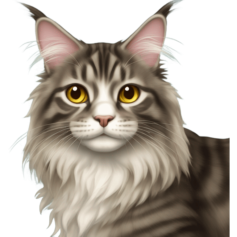 Maine coon cat emoji