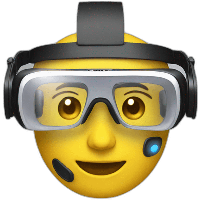 VR glass emoji