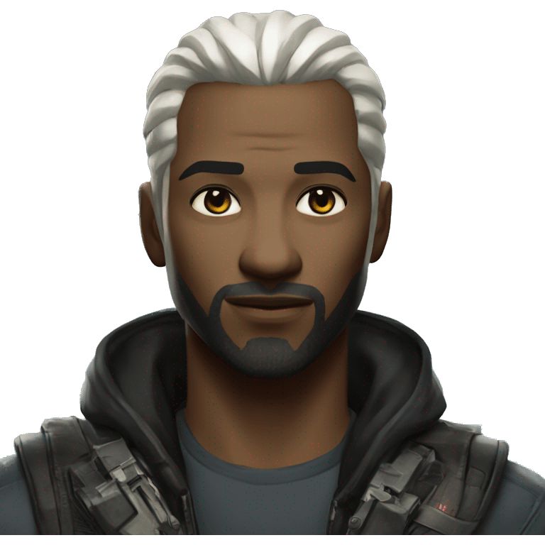 i'd like to have white male avatar from cyberpunk 2077 game universe emoji