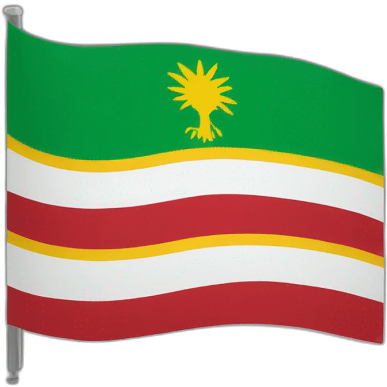 Flag of kabylia emoji