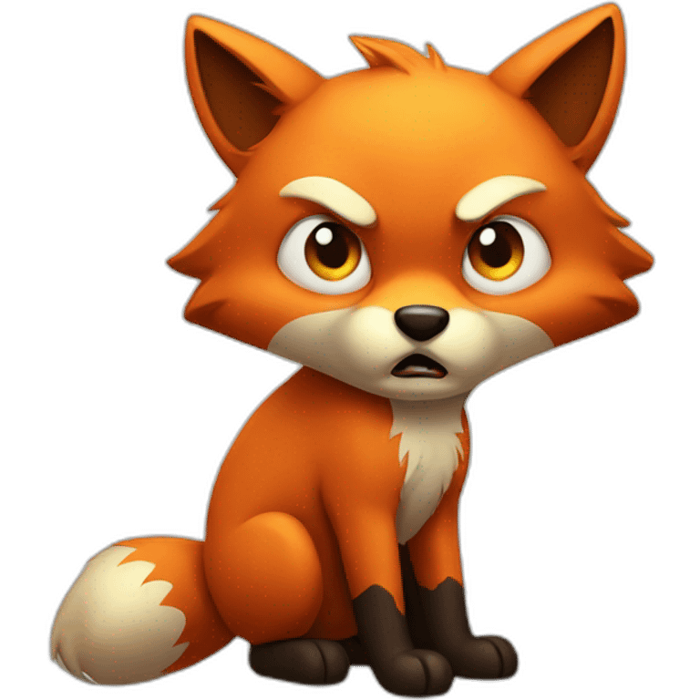 Fox angry emoji