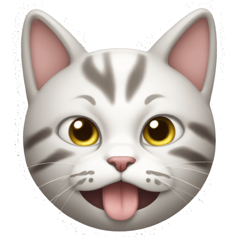 Hungry cat emoji