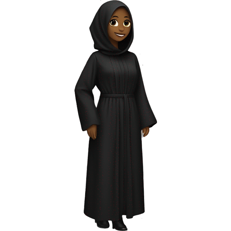 Abaya black emoji