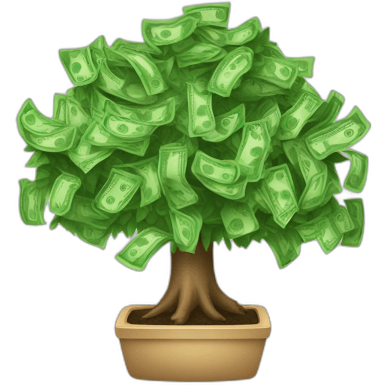 Money tree emoji