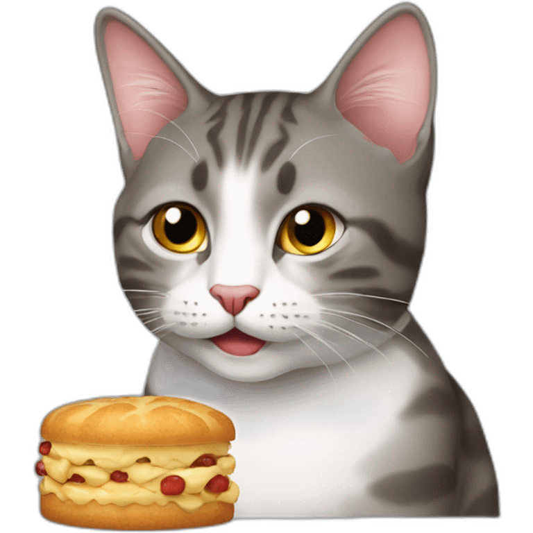 à réd cat Who eat à mathématics teacher emoji