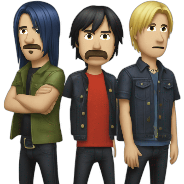 red hot chili peppers band  asterisk emoji