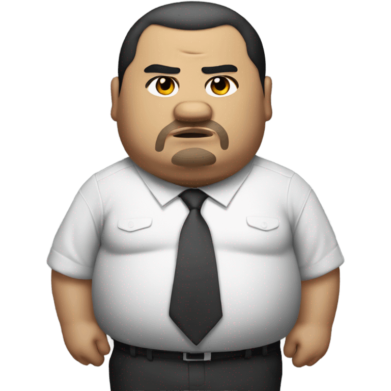 Fat tattod yakuza man emoji