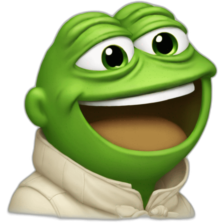 pepe crying dance emoji