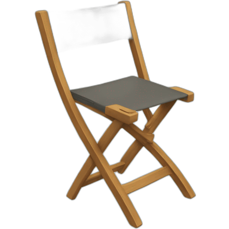 foldable chair emoji