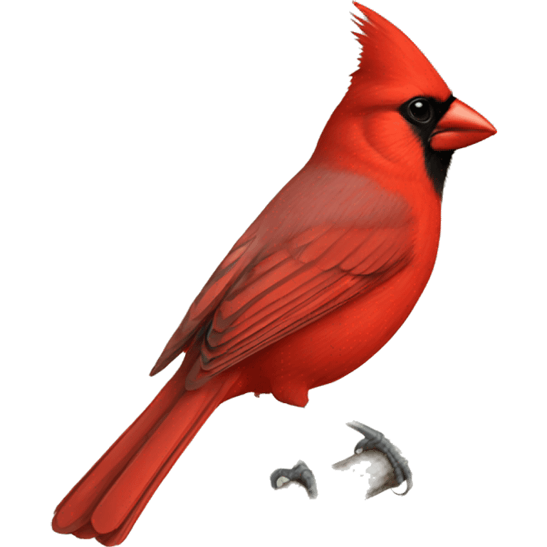 northern cardinal emoji