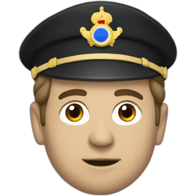 Macron as a dictator emoji