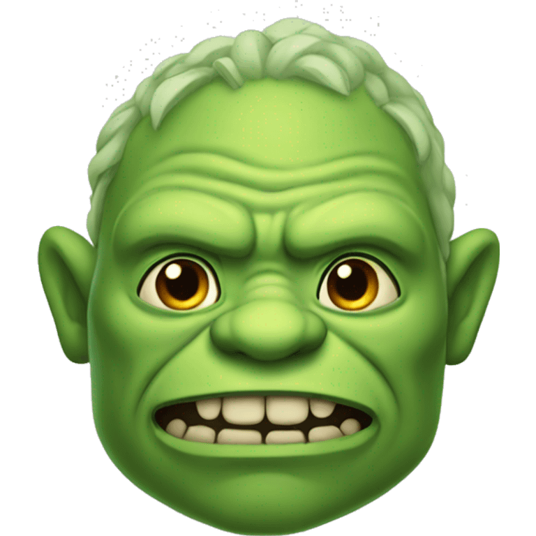 Green ogre emoji