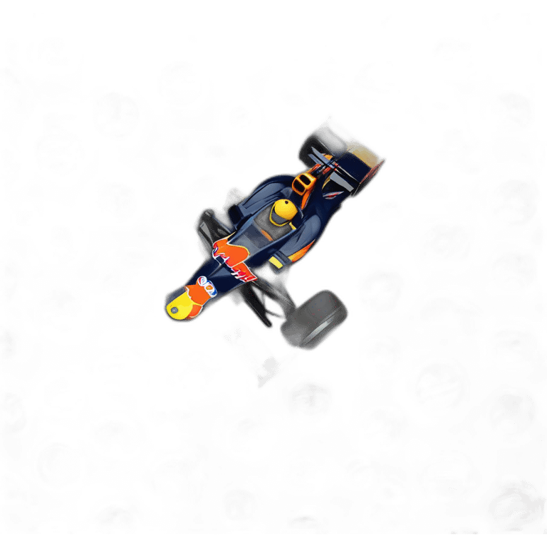 Max verstappen sur une monoplace emoji