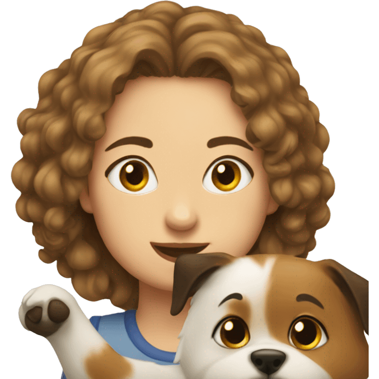 Kat and dog emoji