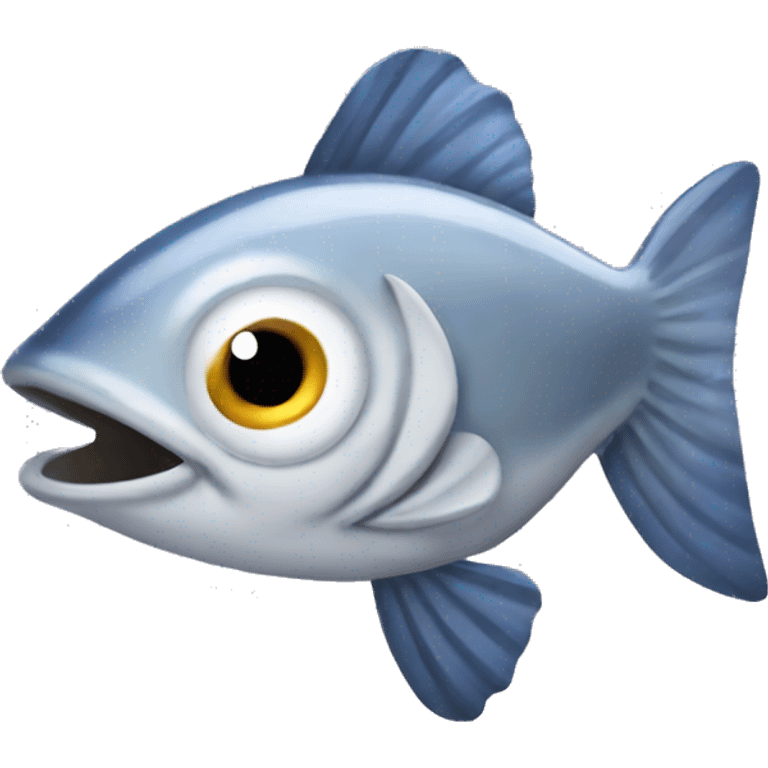 Goofy herring emoji