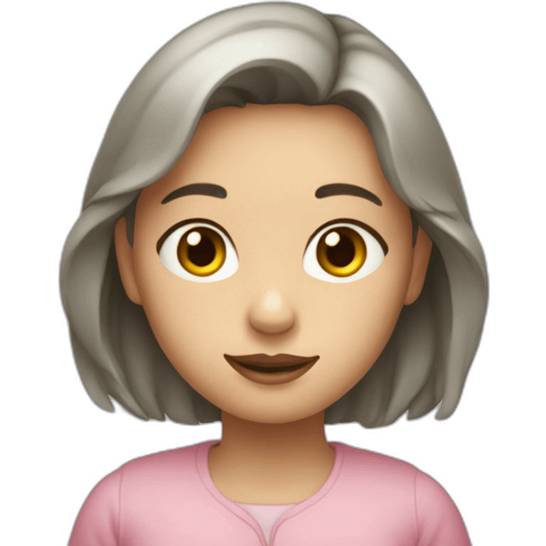 Girl with mortar and pastle emoji