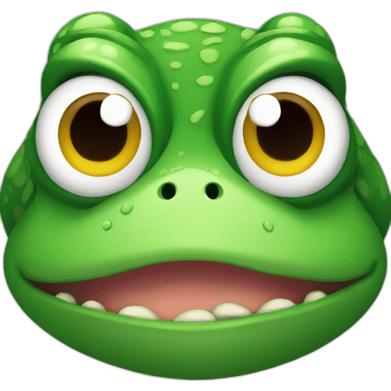 angry frog emoji