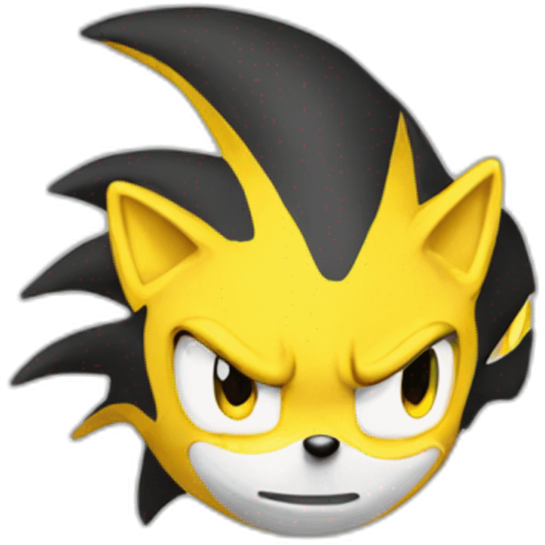 Sonic yellow emoji