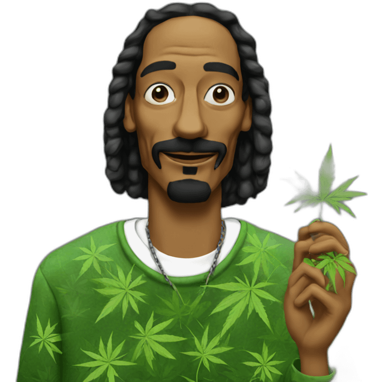 snoop dog weed 420 emoji