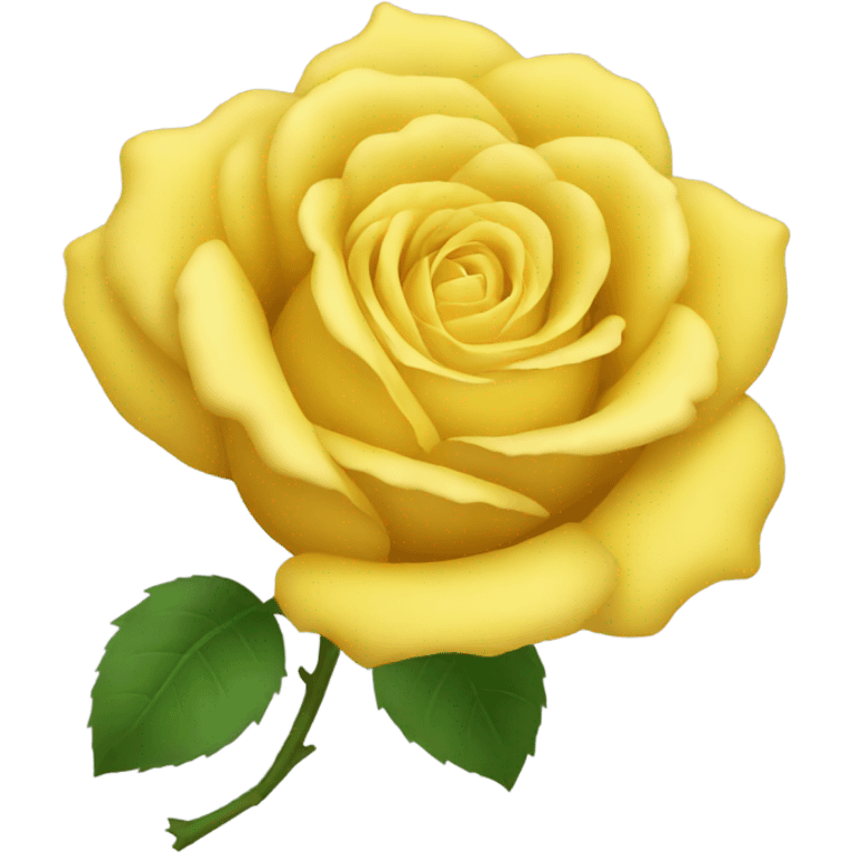 yellow rose emoji