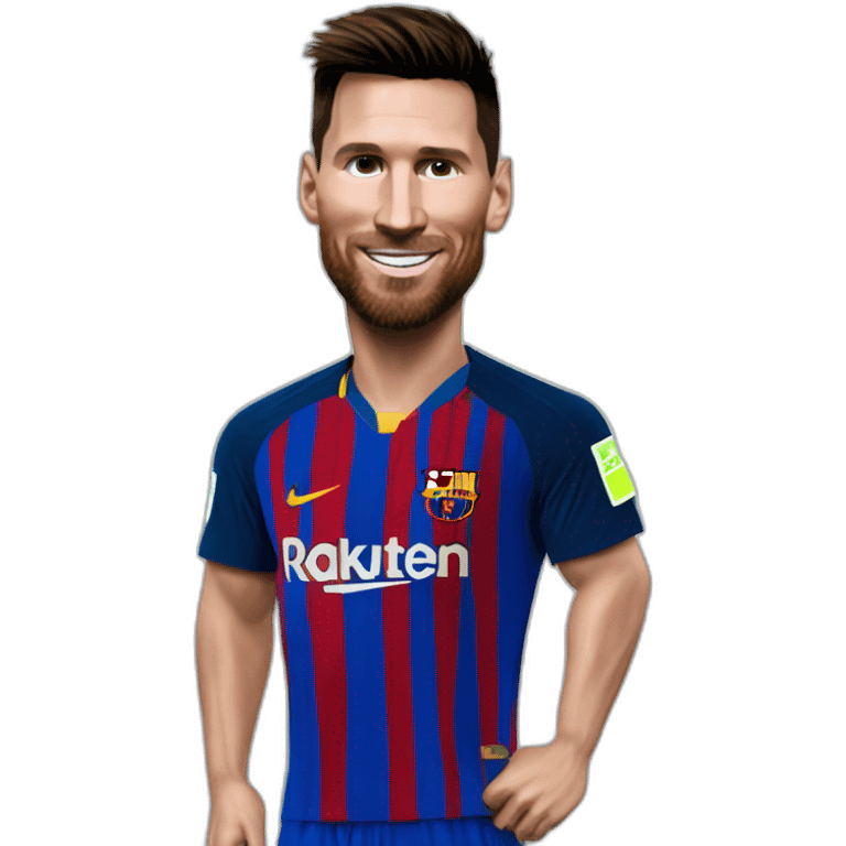 Messi sur ronaldo emoji