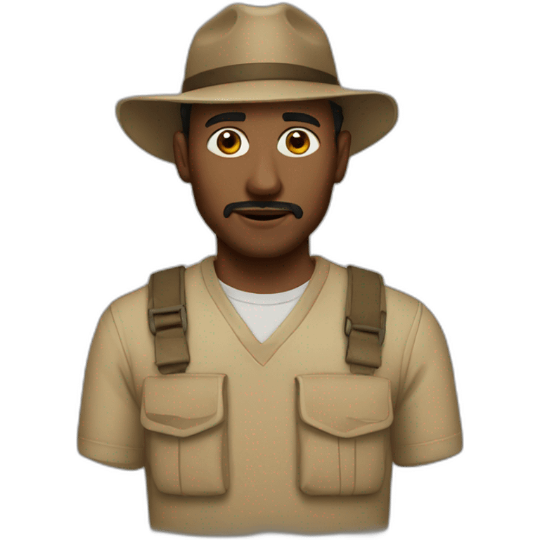 Man sahara  emoji