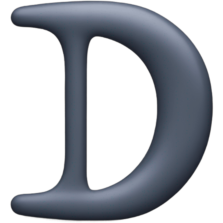 Letter D emoji