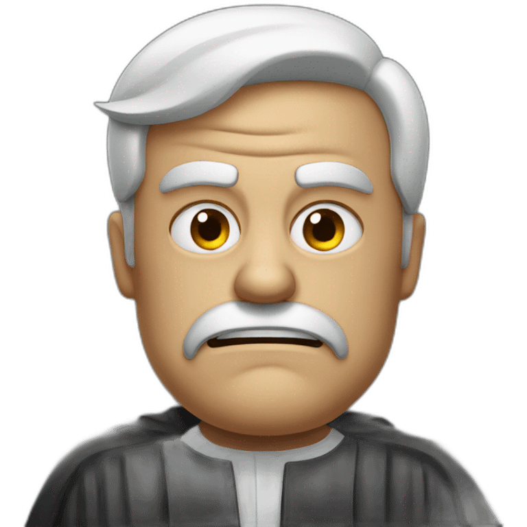 angry judge emoji