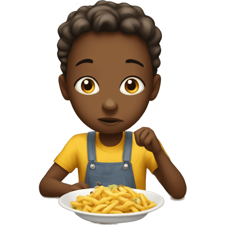 hungry child emoji