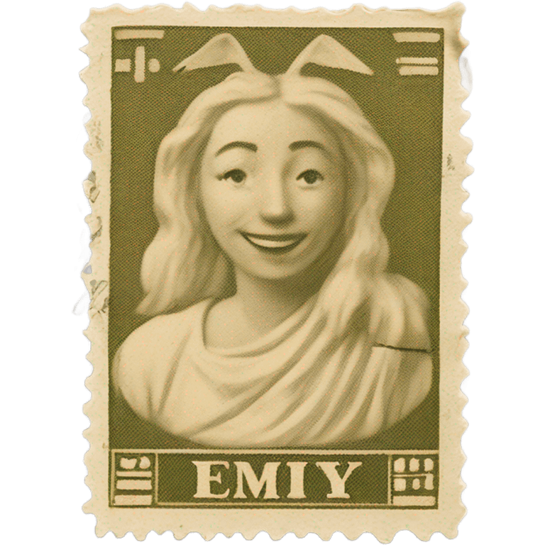 A singular Stamp is a small piece of paper or adhesive material used as evidence of payment for postage, often decorative emoji