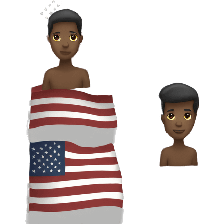 African American flag emoji