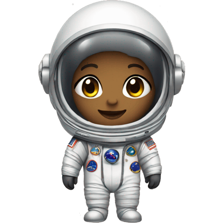 Cute Chibi Astronaut 
 emoji