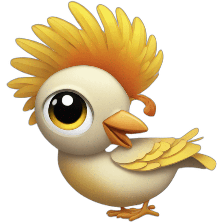 Gala bird emoji