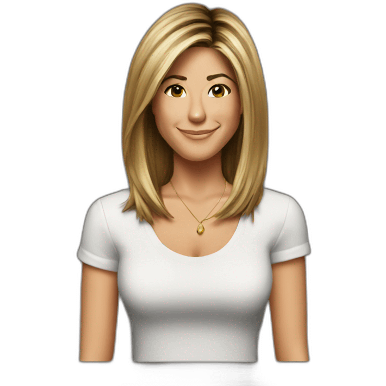 Jennifer aniston friends emoji