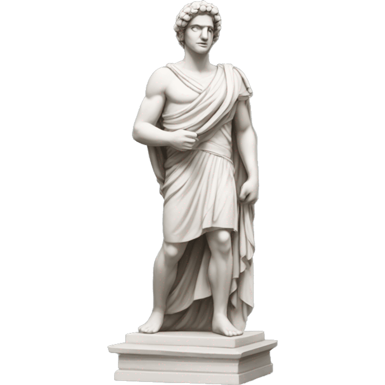 A Greek statue emoji