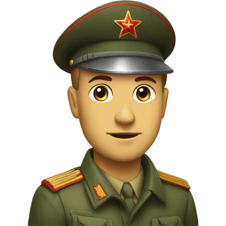 the USSR Soldier emoji