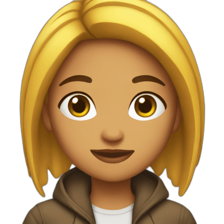 Chica emoji